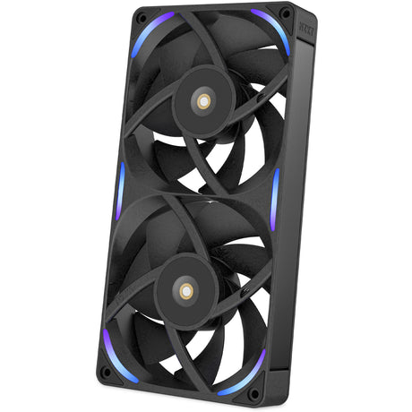 Wentylatory Nzxt f240x RGB (czarne, 2 sztuki, 240 x 120 x 30 mm, pwm)