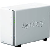 Stacja dyskowa Synology ds223j nas (biała, 2x USB 3.2 gen 1)