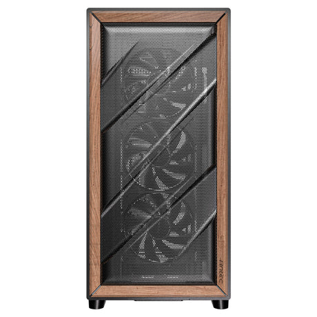 Obudowa Antec Flux Midi Tower (czarna | 2x USB-A | 1x USB-C | szkło hartowane)