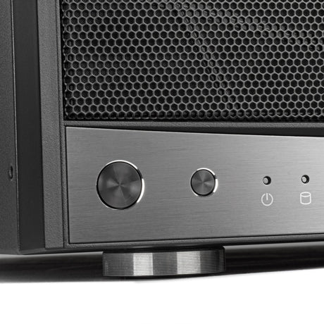 Obudowa Silverstone SST-GD11B HTPC (czarna | 2x USB-A | 1x USB-C)