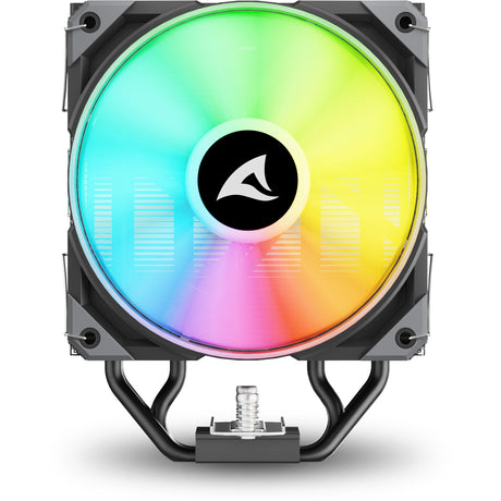 Chłodnica procesora Sharkoon a40 rgb (czarna, 4-pinowe złącze wentylatora pwm)