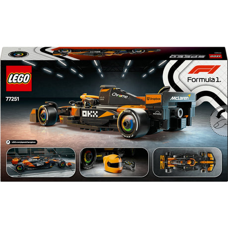 Zestaw Lego Speed Champions McLaren F1 Team MCL38 samochód wyścigowy - 77251
