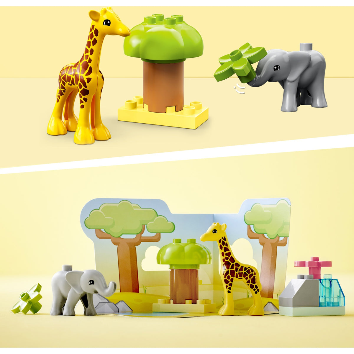 Lego Duplo - Zabawka konstrukcyjna Dzikie zwierzęta Afryki (10971)