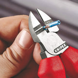 Szczypce do cięcia bocznego Knipex 14 22 160 szczypce do cięcia (czerwono-niebieskie, długość 160 mm, testowane VDE)