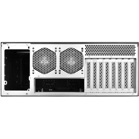 Obudowa rack Silverstone RM44 (czarna | 4u | USB typu C | 2x wentylator 80mm w zestawie)