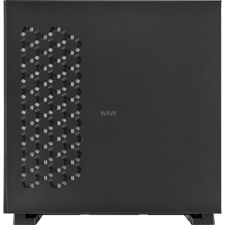 Obudowa midi tower Sharkoon z czystej stali rgb (czarna | 2x usb-a | rgb | okno)