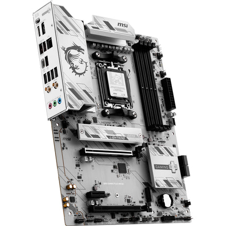 Płyta główna MSI B850 Gaming Plus WiFi 6E z gniazdem AM5 (RAID, 2,5 GB LAN, WiFi 6E, BT, dźwięk, ATX)