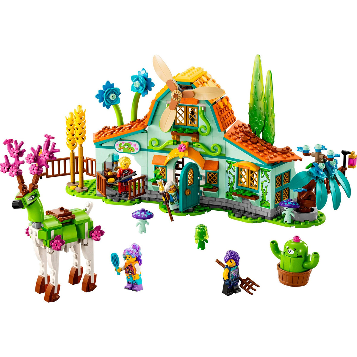 Lego dreamzzz - stajnia z zabawkami do budowania ze stworów ze snów (71459)