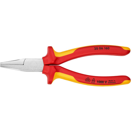 Szczypce płaskie Knipex 2006 160mm vde