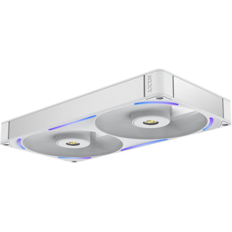 Wentylator wydajności Nzxt F280x RGB (biały, 2 sztuki, 280 x 140 x 30 mm, pwm)