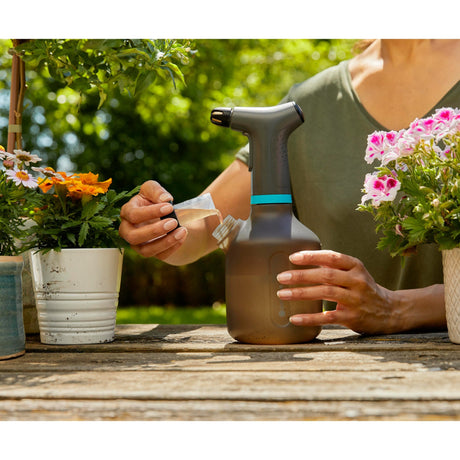 Gardena opryskiwacz do roślin 1 l easypump (szary, 11114-20)