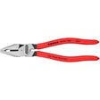 Szczypce uniwersalne Knipex Power 200 mm Szczypce uniwersalne (czerwone)