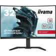 Iiyama G-Master Red Eagle GCB3280QSU-B2 31,5 zakrzywiony monitor do gier (czarny, 2x HDMI, Display Port, 2x USB-A, USB-B, 180 Hz)