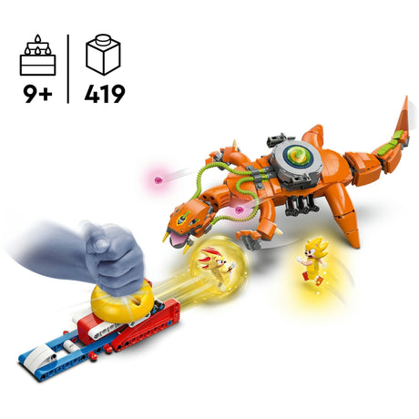 Lego Sonic the Hedgehog 77003 Super Shadow kontra biojaszczurka