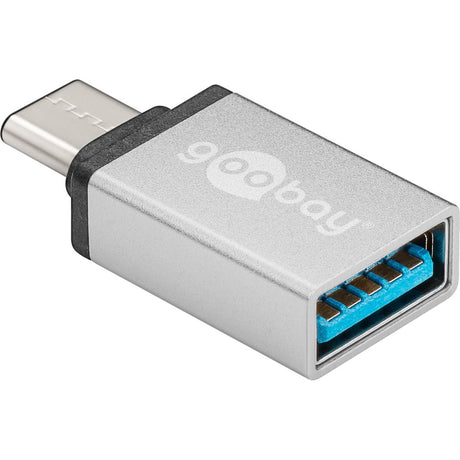Adapter Goobay USB-C USB A OTG Superspeed (srebrny)