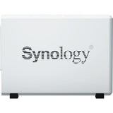 Stacja dyskowa Synology ds223j nas (biała, 2x USB 3.2 gen 1)