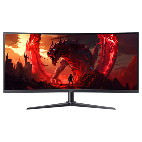 Acer nitro xz340cur x2 34 zakrzywiony ultrawide monitor do gier (czarny, 2x port wyświetlacza, 2x HDMI, 200 Hz)