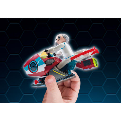 Playmobil Super 4 - Skyjet z dr. x zabawki konstrukcyjne robotów (9003)