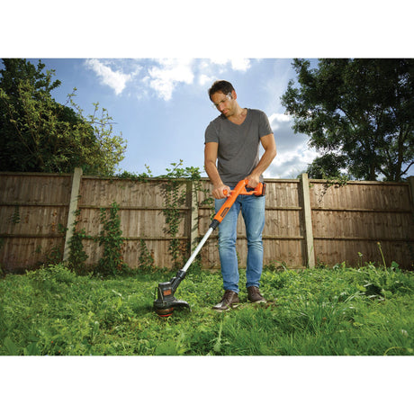 Podkaszarka do trawy Black+decker st1823b-xj 18 V afs 25 cm (pomarańczowo-czarna, akumulator i ładowarka nie wchodzą w skład zestawu)