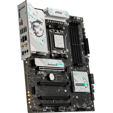 Płyta główna MSI B850 Gaming Plus WiFi z gniazdem AM5 (RAID, 5 GB-LAN, WiFi 7, BT, dźwięk, ATX)
