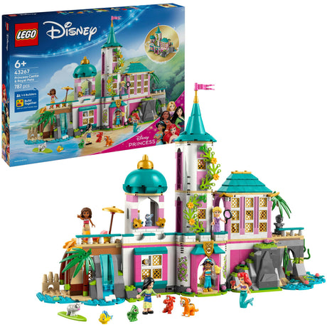 Lego Disney 43267 Zamek księżniczki i królewskie zwierzaki