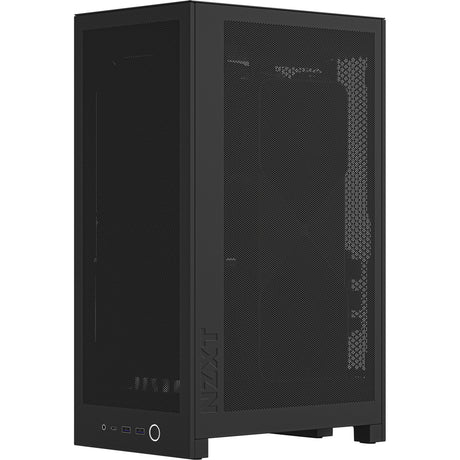 Obudowa Nzxt h2 flow mini tower (czarna | 2x USB-A | 1x USB-C | szkło hartowane)