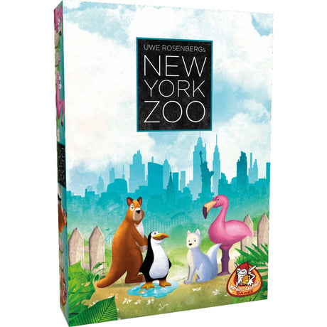 Gra planszowa White Goblin New York Zoo (holenderska, 1–5 graczy, 30 minut, od 10 lat)