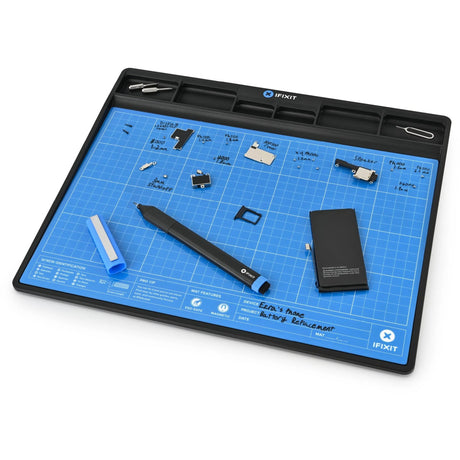 Mata ochronna Ifixit fixmat (niebieska czarna)