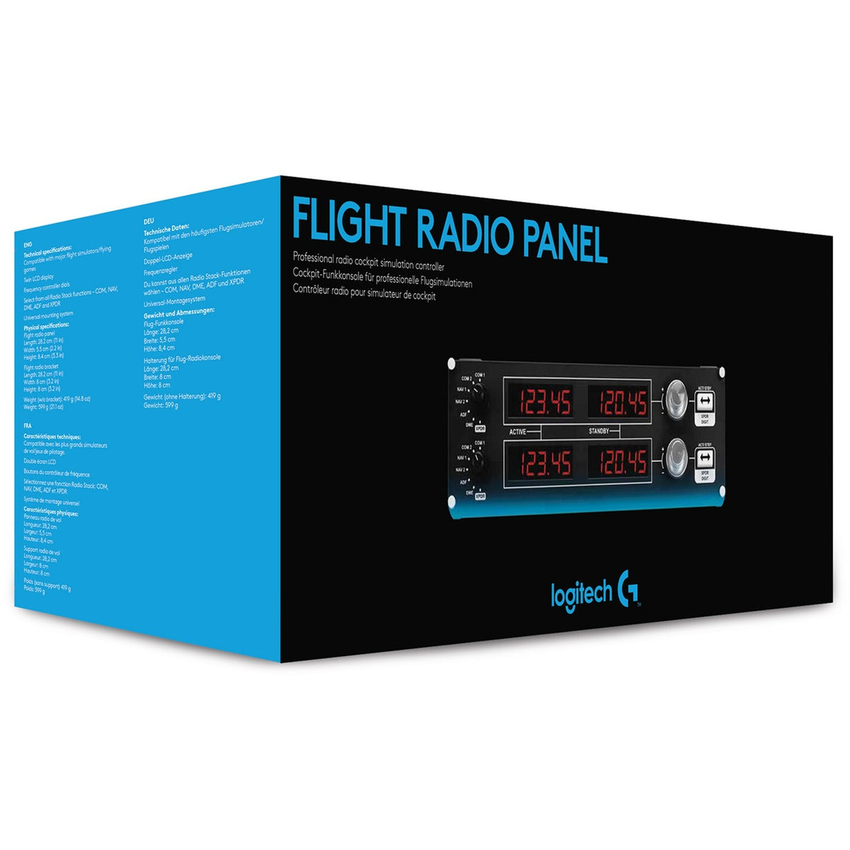 Panel radiowy Logitech G Saitek Pro Flight Panel przyrządów (PC)