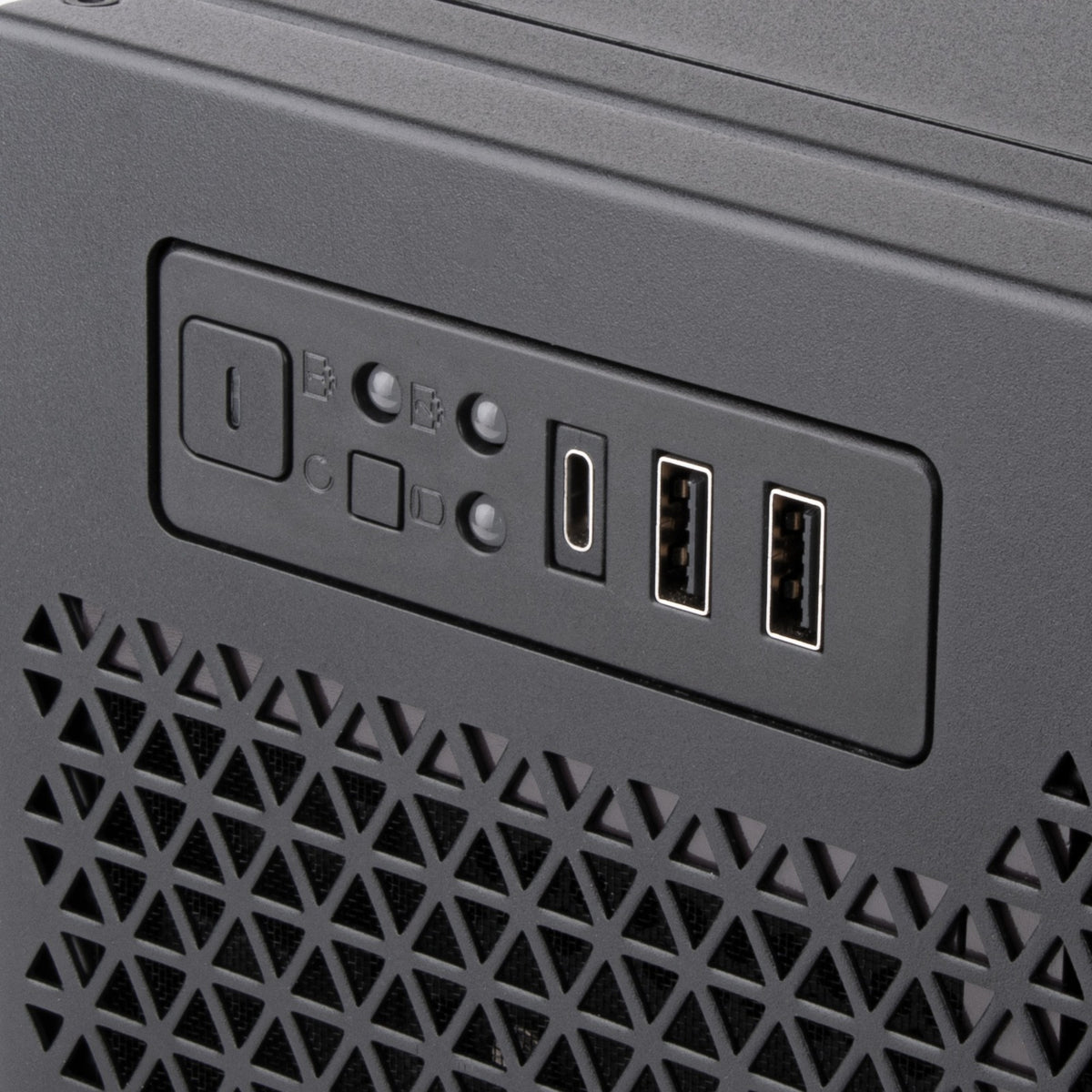 Obudowa serwerowa Silverstone RM52 (czarna | 2x USB-A | 1x USB-C)