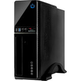 Obudowa mini tower Inter-tech it-607 (czarna | 2x USB-A)
