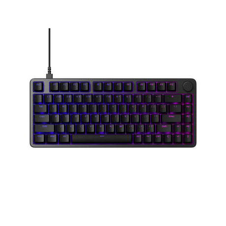 Klawiatura do gier Sony inzone kbd-h75 (czarna, układ amerykański (qwerty), efekt Halla, 75%, rgb, double shot pbt)