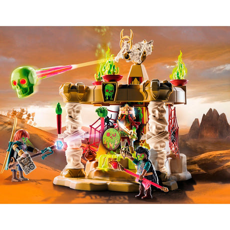 Playmobil Novelmore - piaski sal'ahari - zabawka konstrukcyjna świątyni szkieletowej armii (70751)