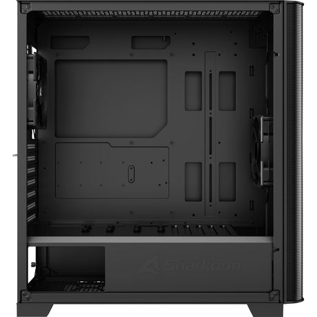 Sharkoon m30 czarna obudowa midi tower (czarna | 2x USB-A | 1x USB-C)