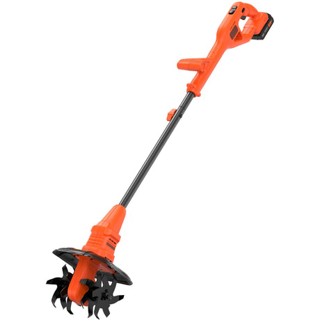 Black+decker black decker betl1820l-qw - akumulatorowy kultywator ogrodowy - 18V Li-Ion - szerokość robocza 22cm - ergonomiczna konstrukcja