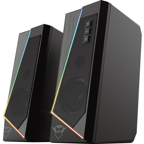 Zestaw głośników Trust GXT 609 Zoxa z podświetleniem RGB Głośnik do komputera (czarny, RGB LED)