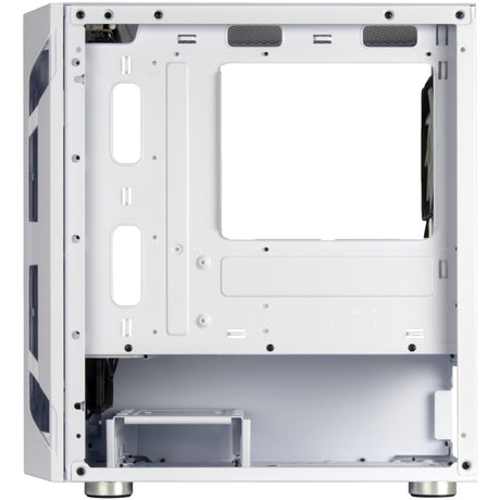 Obudowa midi tower Silverstone fara h1m pro (biała | 3x USB-A | RGB | okienko)