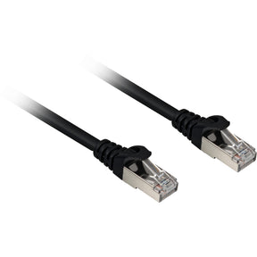 Kabel sieciowy Sharkoon sftp, rj-45 kat.6a (czarny, 3 metry, bezhalogenowy)