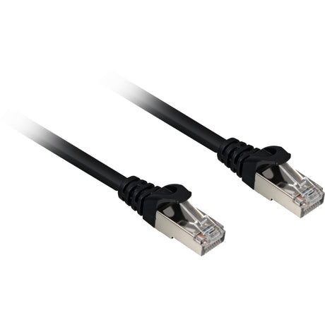 Kabel sieciowy Sharkoon sftp, rj-45 kat.6a (czarny, 3 metry, bezhalogenowy)