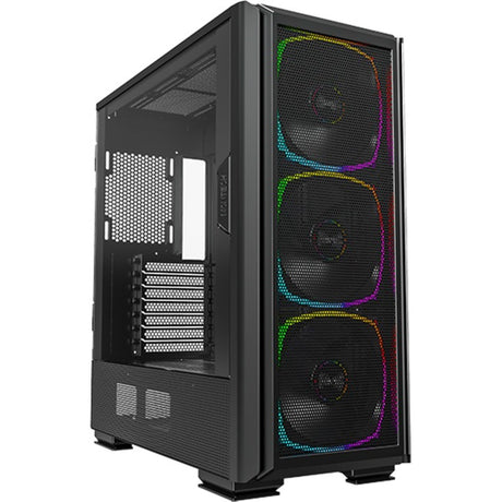 Obudowa midi tower Montech Sky Two GX (czarna | 2x USB-A | 1x USB-C | okienko)