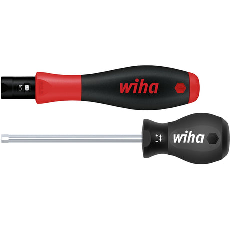 Wkrętak dynamometryczny Wiha Torquevario-s (czarny czerwony, 2-częściowy, 0,1 - 0,6 nm)