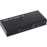 Rozdzielacz Club 3D HDMI 2.0 UHD 4-portowy rozdzielacz HDMI (czarny)