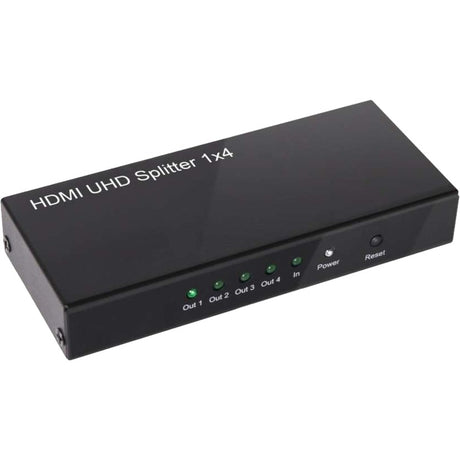 Rozdzielacz Club 3D HDMI 2.0 UHD 4-portowy rozdzielacz HDMI (czarny)