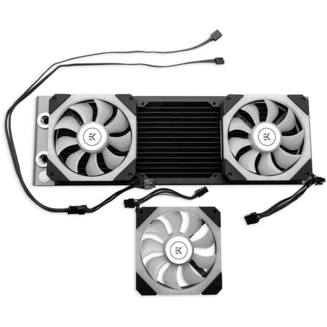 Wentylator obudowy Ekwb ek-quantum impulse 120 d-rgb (biały, 120 x 120 x 29 mm, pwm, dioda rgb)