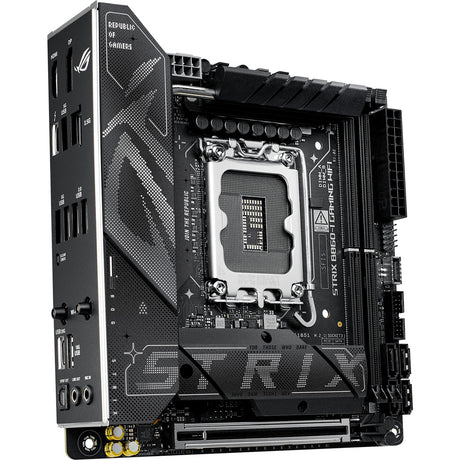 Płyta główna Asus ROG Strix B860-I Gaming WiFi Socket 1851 (RAID, 2,5 GB-LAN, WiFi 7, BT, dźwięk, Mini-ITX)