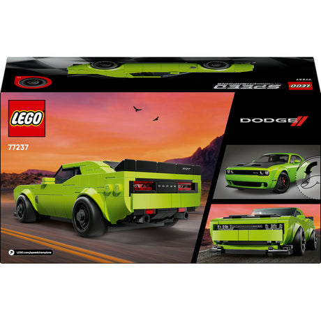 Lego® Speed Champions Dodge Challenger SRT Samochód sportowy Hellcat - 77237