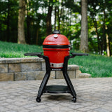 Wózek do grilla Kamado Joe Joe Jr® ze stolikami bocznymi (czarny)