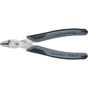 Knipex Electronic Super Knips XL ESD 78 03 140 Szczypce dla elektroników ESD (szare)