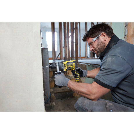 Stanley fatmax fmeh750k-qs - wiertarka udarowa - 750w - ergonomiczna - uchwyt wiertarski 13 mm