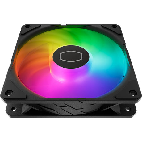 Wentylator obudowy Cooler Master Sickleflow Edge 120 argb (czarny, 120 x 120 x 25 mm, pwm, z kontrolerem a1 mini LED)